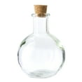 thumbnail image 3 of Round Glass Bottle with Cork by Ashland - Decorative Jar for Weddings - Parties - Home Decor - Arts & Crafts - Bulk 12 Pack, 3 of 3