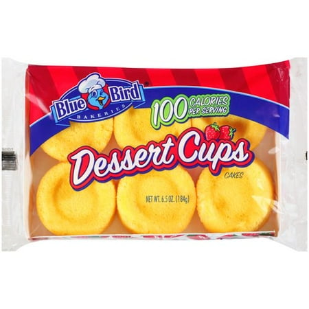 Bluebird Blue Bird Dessert Cups