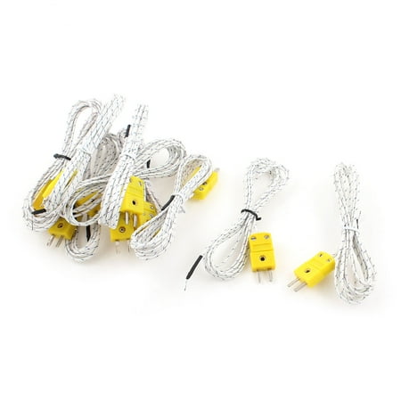 

Unique Bargains -50C to +200C K Type Temperature Thermocouple Sensor Wire Cable 2m Length 10 Pcs