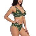 thumbnail image 2 of Daiia Cartoon Car Women's Bikini Set Two Piece Swimsuit High Waisted Bikini Adjustable Straps Bikini Perfect for Beach, Pool, and Summer Vacation-Large, 2 of 9