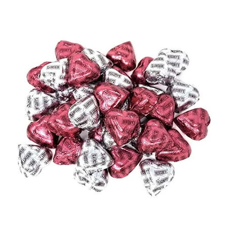 Hershey's Extra Creamy Milk Chocolate Hearts, Valentines Day Candy, 3 pounds bag