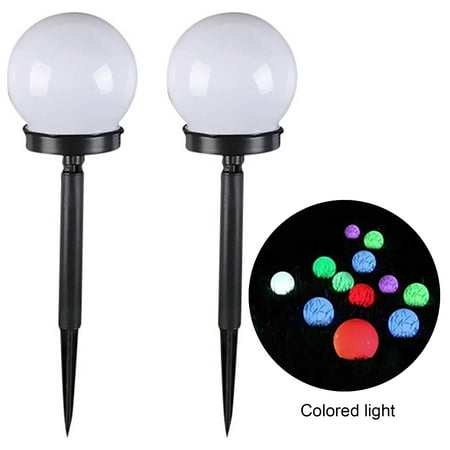 

Lights Earth Bulb 2pcs 10cm Round Ball Soft And Not Glaring Humanization Garden Lamps