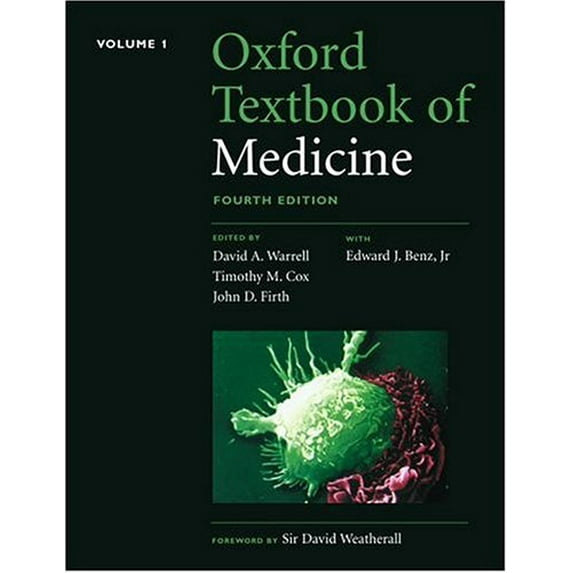 Pre-Owned Oxford Textbook of Medicine (Volume 1), 9780198527879, 019852787X, Hardcover, Fourth Edition edition