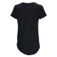 thumbnail image 4 of Boxercraft BW2105 Women's Bamboo Scoop Neck Tee-Black-XL, 4 of 4