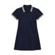 thumbnail image 2 of Odeerbi Vestido de Tenis de Niñas Con Rayas Manga Corta Casual Vestido de Golf Uniforme de La Escuela de Línea A, 2 of 5