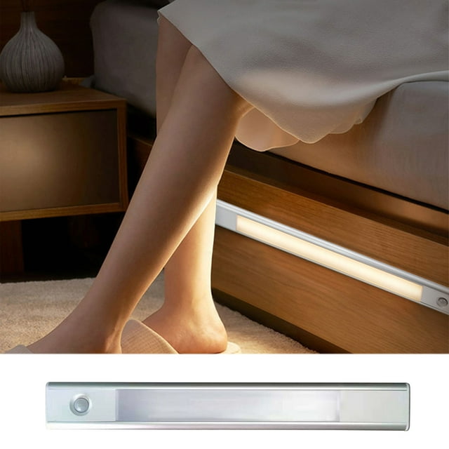 Vaidha -Armoire de Garde-Robe Humaine Mince à Induction de Nuit avec Chargement USB pour Allée, Armoire à Chaussures, Bande Intelligente Sans Fil, Bande