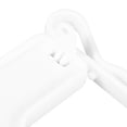 thumbnail image 3 of OULII 2Pcs Household White Plastic Hoodie Hanging Rack Foldable Stretchable Clothes Hangers, 3 of 8