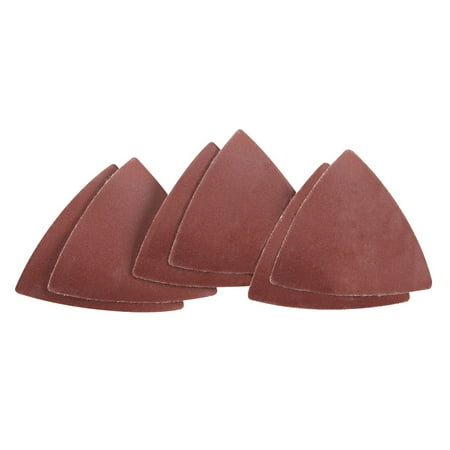 240 Grit Multi-Tool Triangle Sandpaper 6 Pc For Wood