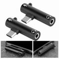thumbnail image 4 of 2Pcs 2 in 1 TypeC to 3.5mm Audio Cable Charger Headset Adapter for Mobile Phones Tablets PCs Audio Cable Adapter TypeC Charger Adapter Audio Cable Charger Adapter TypeC Headset, 4 of 7