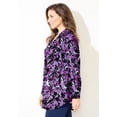 thumbnail image 3 of Catherines Women's Plus Size Petite Modern Camp Shirt, 3 of 6