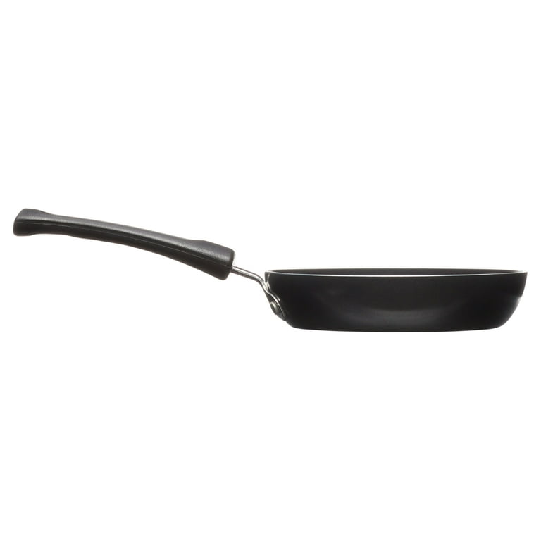 T-fal One Egg Wonder 4.75 Aluminum Non-Stick Frying Pan in Black