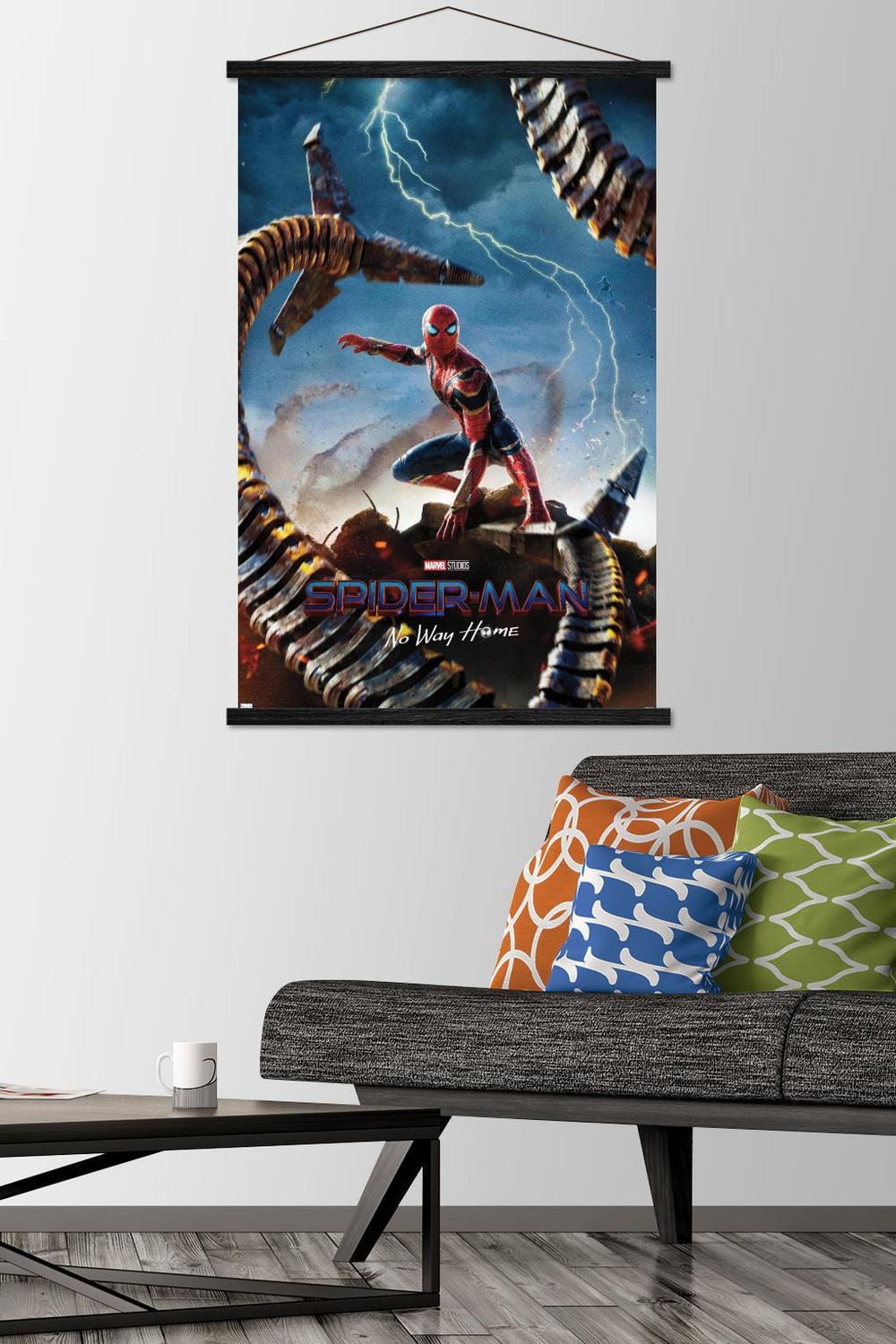Marvel Spider-Man: No Way Home - Teaser Wall Poster, 22.375" x 34"