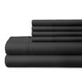 thumbnail image 2 of DDI 1941558 Twin Premium Double Brushed 4 Piece Sheet Set - Black Case of 12, 2 of 3