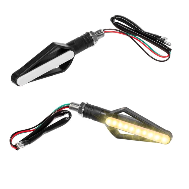 Direccionales Secuenciales Kinlley KL1035 Moto Universal Negro