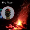 thumbnail image 5 of Pistón De Fuego Pistón De Fuego Tmvgtek Pistón De Fuego De Metal De Latón Para Exteriores, Tubo De Fuego De Emergencia, Herramienta De Supervivencia Para Acampar, 5 of 5