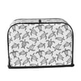 thumbnail image 7 of Rateoe Lavender Flowers Pattern Toaster Covers 2 Slice Wide Slot,Bread Machine Cover,Bread Dust Cover & Fingerprint Protection,Appliance Covers, 7 of 7