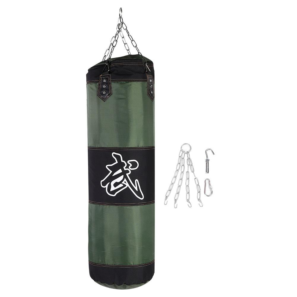 Tebru Empty Sandbag, Empty Training Boxing Hook Kick Sandbag Fight