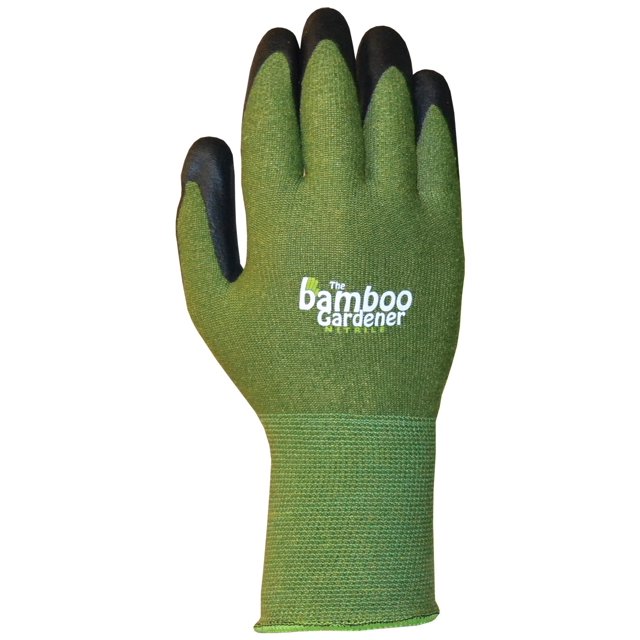Guantes de trabajo Bellingham The Bamboo Gardener, color verde medio