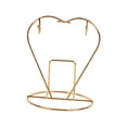 thumbnail image 2 of Escurridor de tazas de café, soporte de esquina para tazas de café, escurridor de tazas de metal para vidrio Capacidad para 2 tazas doradas., 2 of 9