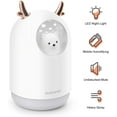 thumbnail image 2 of Humidifier, PTN 300ml Mini USB Air Humidifier Ultrasonic Quiet Humidifier, USB Desktop Humidifier Waterless Auto Shut Off for Home / Bedroom / Office (White), 2 of 7