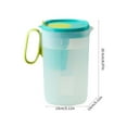 thumbnail image 3 of HAOANPlastic Water Pitcher with Lid Mix Drinks Water Jug Clear Pitcher with Lid 1 Gallon  Large Plastic Ice Tea Pitcher for Fridge  Juice Pitcher Water Pitcher  Sun Tea Jug  Gallon Pitche, 3 of 8