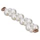 thumbnail image 2 of 10 Uds. Cadena de bolso de perlas con cierre de Metal proceso de pulido exquisita correa de cadena de perlas para fundas de teléfonos móviles zapatos llaveros tipo 1, 2 of 5