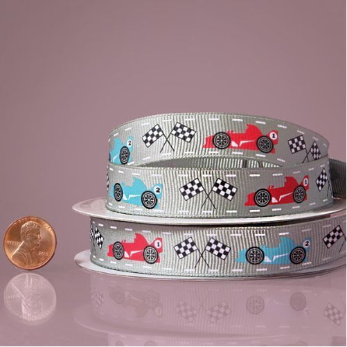 Race Car Ribbon, 5/8" X 10yd