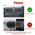 thumbnail image 2 of Icónicas Tiras de Relleno de Rejilla Triple para BMW X Series X5 G05 2019-2022, Cubierta Decorativa de Rejilla Delantera de Tres Colores M, 3 Pzas, 2 of 9