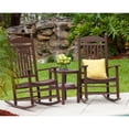 thumbnail image 5 of polywood 3-piece jefferson outdoor rocking chair & side table set, 5 of 11
