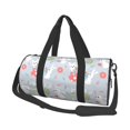thumbnail image 1 of Balery Bunny cartoon with easter Bolsa de Gimnasio para Mujeres y Hombres, Bolsa de Viaje Impermeable, Bolsa de Fin de Semana con Compartimento para Zapatos y Bolsillo Húmedo, 1 of 6