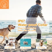 Dog Shock Collar with Remote - [New Edition] 3300FT Dog Training Collar for Large Medium Small Dogs (8-150lbs) Waterproof Rechargeable E Collar with Beep, Vibration, Safe Shock
