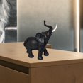 thumbnail image 5 of Figuras de escritorio, escultura de resina, colecciones de decoración Feng Shui, estatua de elefante, figura de Animal para comedor, oficina, vacaciones, 5 of 5