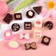 thumbnail image 5 of 10 piezas de chocolate brillante para horquillas de resina, cabujón plano, adornos para álbumes de recortes, manualidades, bricolaje, decoración del hogar, accesorios de artesanía, 5 of 5