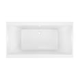thumbnail image 7 of Aqua Eden VTPN673619C 67-Inch Acrylic Rectangular Drop-In Tub with Reversible Drain in Glossy White, 7 of 7