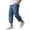 Z33 Navy, variant on Mifsaly Mens Linen Capri Pants Lightweight Loose Fit Cropped Trousers Comfortable Beach Lounge Summer Vacation Capris with Pockets Army Green,XL