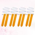 thumbnail image 4 of EeaseCA 4 Pcs American Football Waist Belt Type Flag Rugby Training Ribbon Game Streamer Label Webbing for Children ( Each White Belt with 2 Yellow Flags), 4 of 7