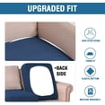 thumbnail image 6 of SEase 3 Piece  Sofa Covers  Stretch Individual Seat  Couch cushion covers Slipcover Sets Thick Jacquard Textured Twill Fabric, 6 of 14
