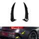 thumbnail image 2 of Rear Bumper Lip Spoiler Canards Trim for Mercedes-Benz C Class 15-19, 2 of 5
