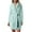 Green, variant on Womens Robe Bathrobe Lightweight Soft Short Sleepwear Nightgown