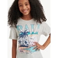thumbnail image 3 of Justice Girls Tee & Bike Short Set, Sizes XS - XLP, 3 of 7