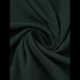thumbnail image 3 of Vestido Corto Fruncido con Escote en V para Mujer, Color Verde, Talla L, 3 of 10