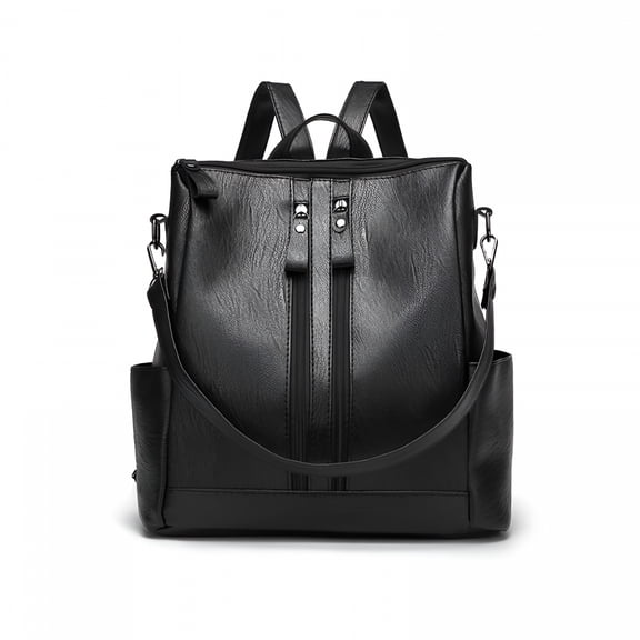 GASTROPOD Ladies Backpack Black Purse for Women, Large Casual Shoulder Bags, Waterproof Travel Backpack, Back to School Gifts