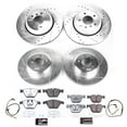 thumbnail image 3 of PowerStop Front and Rear Z26 Street Warrior Carbon-Fiber Ceramic Brake Pad and Drilled and Slotted Rotor Kit Fits: BMW Select Models K2877-26, 3 of 9