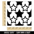 thumbnail image 2 of Star Pattern Patriotic July 4 Background Square Rubber Stamp Stamping Scrapbooking Crafting - Medium 1.75in, 2 of 7