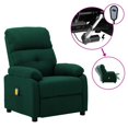 thumbnail image 6 of vidaXL Massage Chair Massaging Recliner Push Cozy Chair for Elderly Fabric, 6 of 34