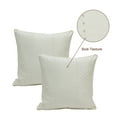 thumbnail image 5 of Home Soft Things Marquesa Dots Embroidery Silk Filled Throw Pillow Cover 2 Piece Set - Ivory - 18" x 18", 5 of 7