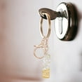 thumbnail image 2 of Wijhcboe 2025 Creative Keychain Color Letter Keychain Translucent Resin Pendant Personalized Keychains Personalized Keychain Letter Translucent Pendant Color Resin Creative Keychain Keychains P Key W, 2 of 9