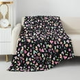 thumbnail image 1 of Mainstays Kids Plush Throw Blanket Animal Heart, 1 of 5