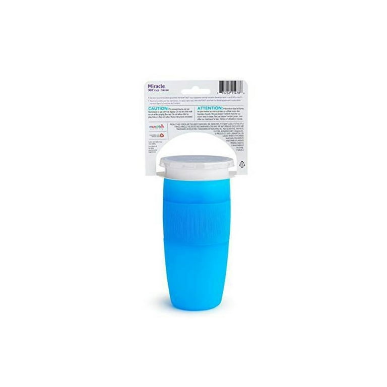 MUNCHKIN MIRACLE 360 14 OZ SIPPY CUP BPA FREE, GREEN *NEW