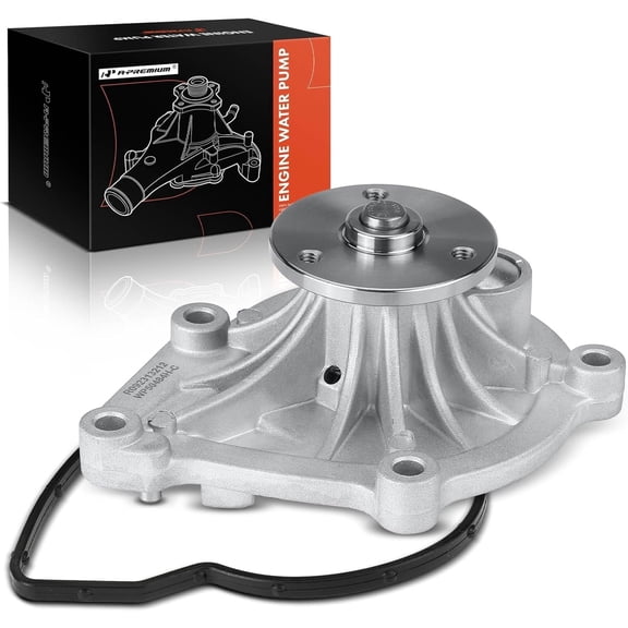 A-Premium Engine Water Pump with Gasket Compatible with Mini Cooper 2007-2015 Cooper Countryman 2011-2016 Cooper Paceman 2013-2016 L4 1.6L DOHC